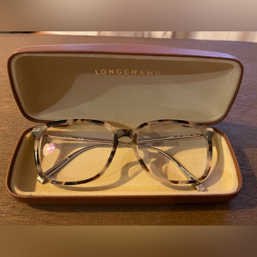 Longchamp rose tortoise woman’s Eye Glasses